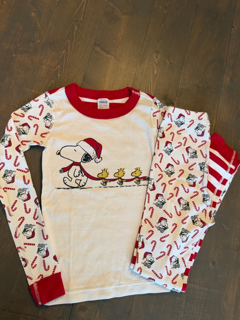 Peanuts by Hanna Andersson Christmas Pajamas  Kids Size 10